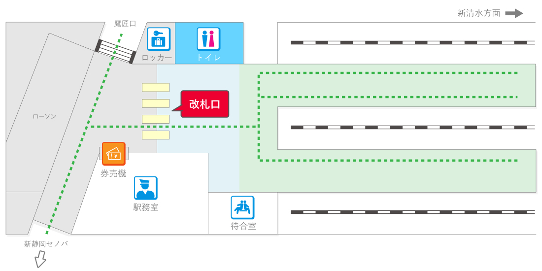 新静岡駅の詳細 駅情報 静鉄グループ 静鉄電車